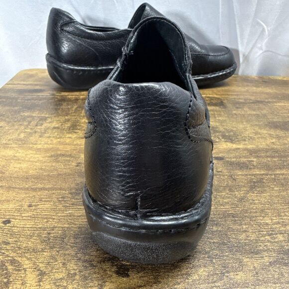 Born Leather Slip On Black Loafer Women's Size 8.5 D10603 CIF13 - Picture 3 of 15